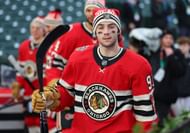 NHL: DEC 30: Winter Classic Practice - Blues at Blackhawks